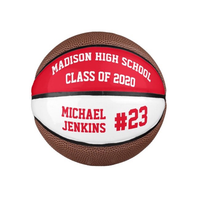 Class of 20XX Graduate Basketball (Front)