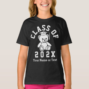 Class Of 20XX Graduating Bear T-Shirt