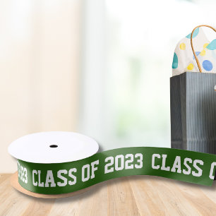Class of 20XX Graduation Custom Color Gift Ribbon Satin Ribbon