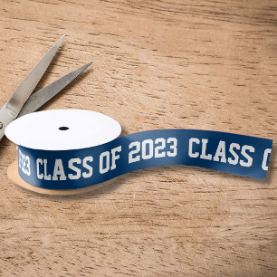 Class of 20XX Graduation Custom Colour Gift Ribbon Satin Ribbon