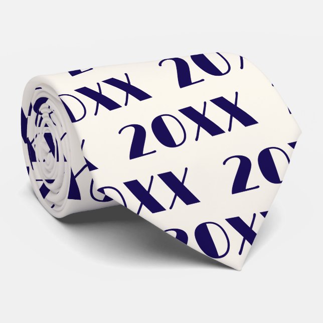 Class of 20XX Graduation Tie (Rolled)