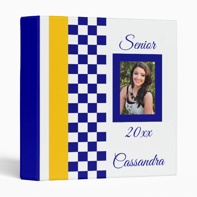 Class of 20xx Personalized Keepsake Album Binder (Front/Spine)
