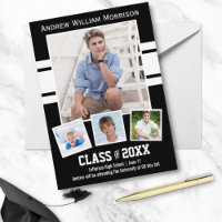 Class of 20XX Photo Collage Sport Graduation Party