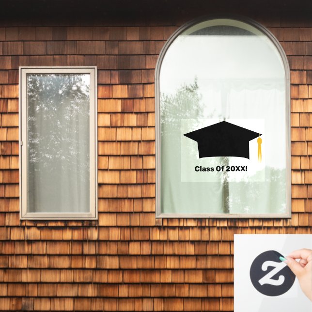 Class of 20XX Window Cling (Home Window)