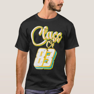 Class Of 83 Reunion Vintage 1983 Graduation High T-Shirt