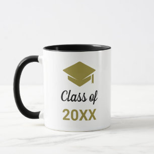 Class Of Any Year Congrats Grad Graduation Cap Mug