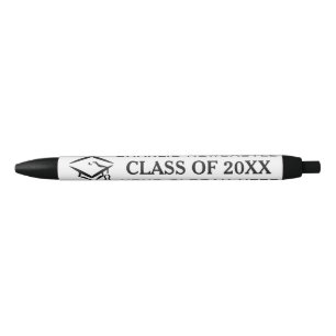 CLASS OF (any year) custom monogram & colour pens
