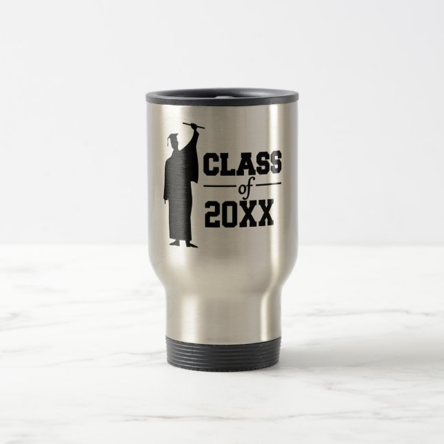 Class of ANY year custom mug -choose style, colour (Center)