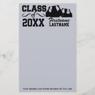 Class of ANY year custom stationary Stationery