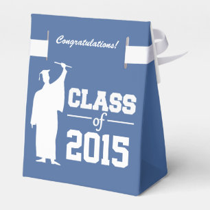Class of ANY year custom text & colour favour box