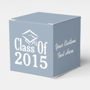 Class of ANY year custom text & colour favour box