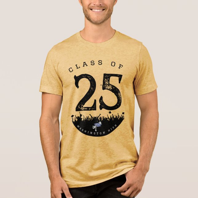 Class of Change to Needed Year Graduation/Reunion Tri-Blend Shirt (Front)