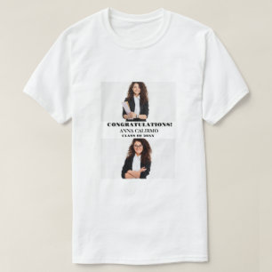 Class of Congratulations Graduate 2Photo T-Shirt