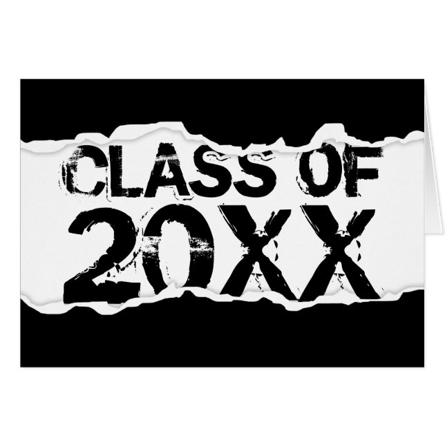 Class of Customizable Year (page tear) (Front Horizontal)