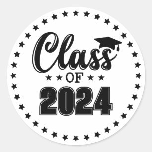 Class of Graduation Classic Round Sticker