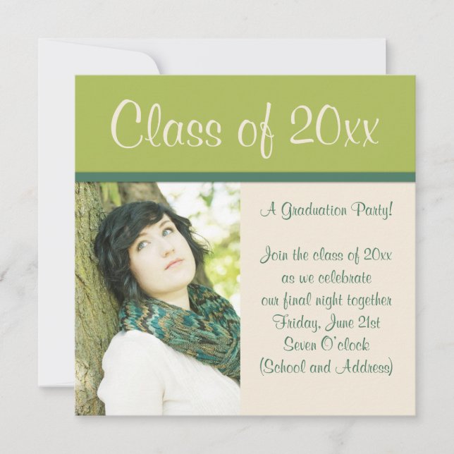 Class of Invite Graduation Invitation (Front)