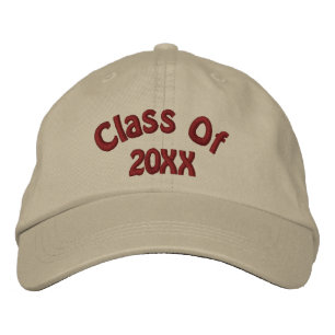 Class Of Personalized Graduation  Embroidered Hat