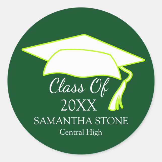 Class of Personalized Graduation Envelope Seal (Front)