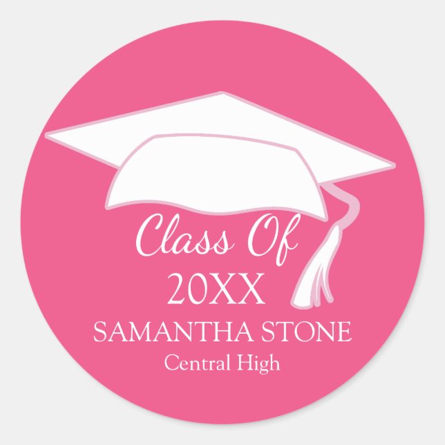 Class of Personalized Graduation Envelope Seal (Front)