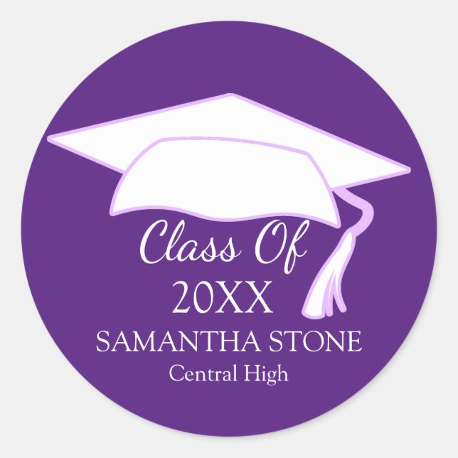 Class of Personalized Graduation Envelope Seal (Front)