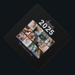 Class Of | Photo Collage Graduation Cap Topper<br><div class="desc">Unleash your creative side with our unique photo collage graduation cap topper that lets you customize Class of [Insert Year Here] designs and even add your own text. A perfect keepsake to remember a significant milestone in your life, this cap topper not only stands out in a crowd but also...</div>