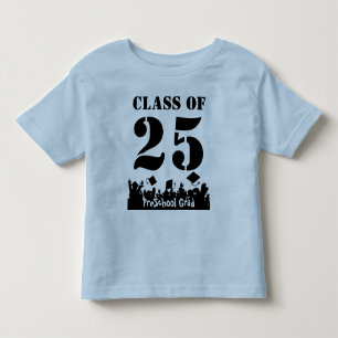 Class of PreSchool Grad Change to Corret Year Toddler T-shirt