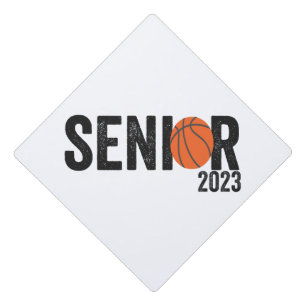 Class of Senior 2023 Basketball Graduation Gift   Graduation Cap Topper
