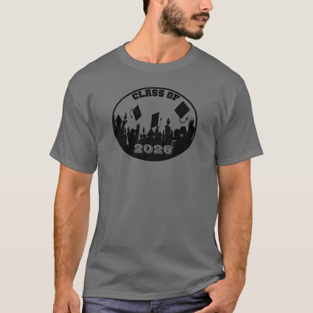 Class of T-shirt You Customize Year Font/Colour (Front)