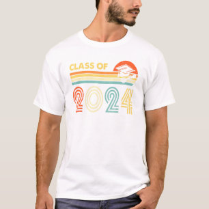 Class Of Year 2024 For Men Women Graduation Senior T-Shirt