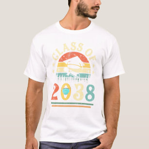 Class Of Year 2038 For Men Women Graduation Senior T-Shirt