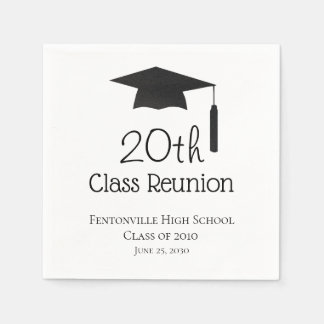Class Reunion Personalized Party Napkins