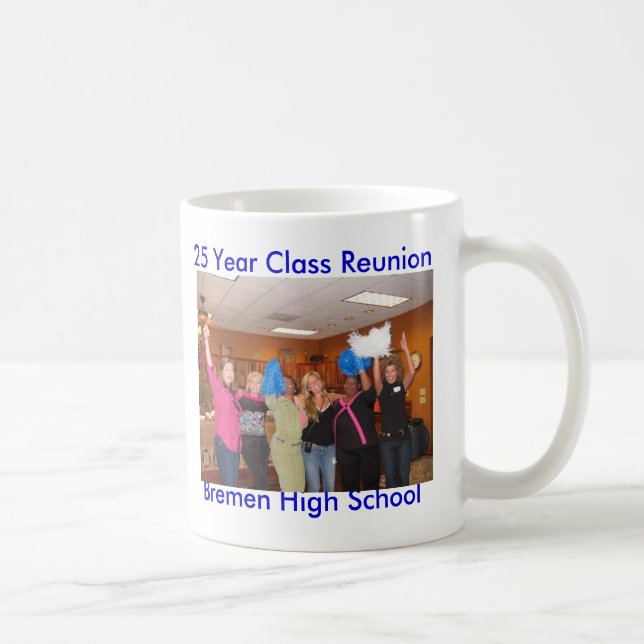 Class Reunion Souvenir Mug - Customized (Right)