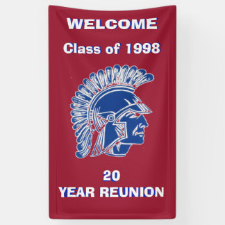 CLASS REUNION TROJAN BANNER