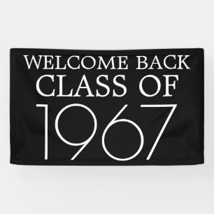 Class Reunion Welcome Back Banner