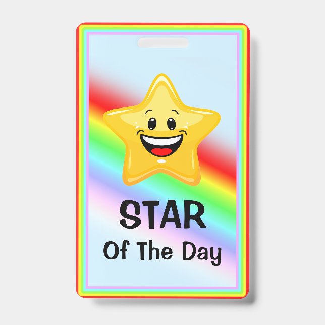 Class Star Award Badge (Front)