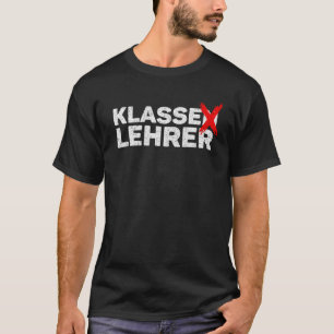 Class teacher word game for class leaders and clas T-Shirt
