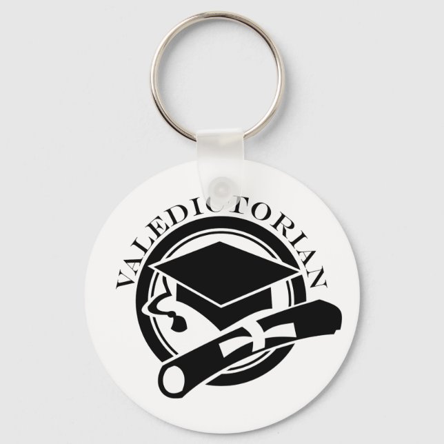 Class Valedictorian Gift Keychain (Front)
