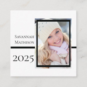 Class Year Graduation Insert Name   Photo Cards