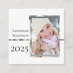 Class Year Graduation Insert Name   Photo Cards