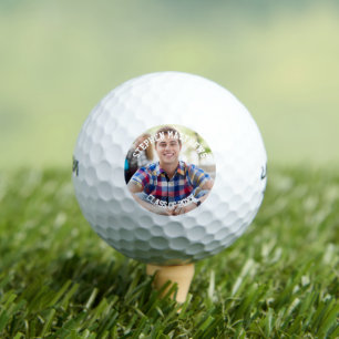 Class Year Graduation Photo Golf Balls