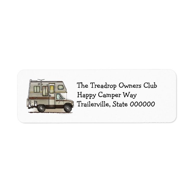 ClassC Camper RV Magnets (Front)