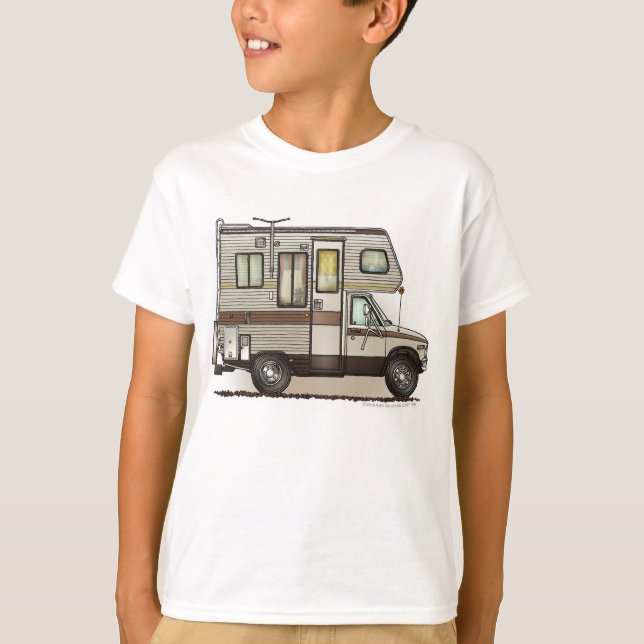 ClassC Camper RV Magnets T-Shirt (Front)