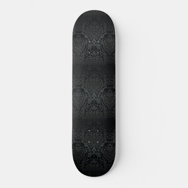 CLASSE BAROQUE NOIR CRÊTE SKATEBOARD (Recto)