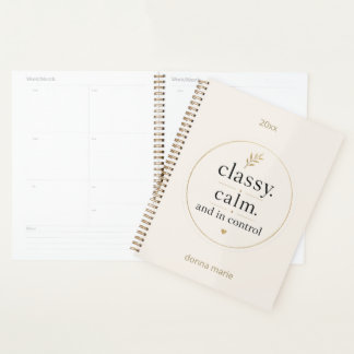 Classe, Calme et Productivité Maîtrisée