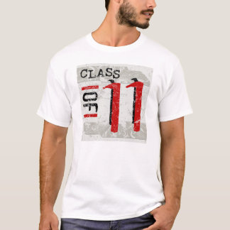Classe de 11 T-shirts légers grunges
