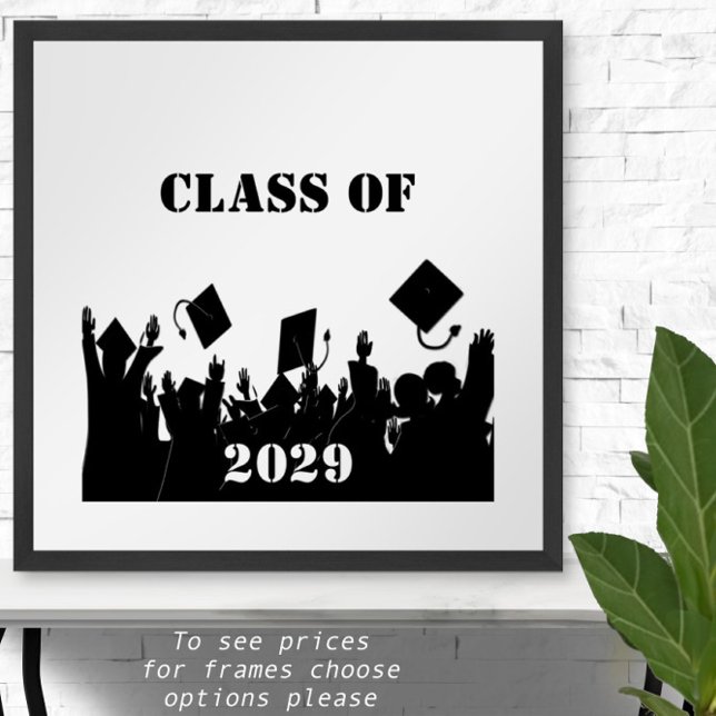 Classe de 2009 Poster Vous Choisissez BkGrd/Année/ (Créateur téléchargé)