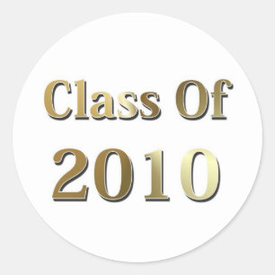 Classe de 2010 autocollants