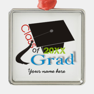 Classe de 2012 Grad Graduation cap ornements perso
