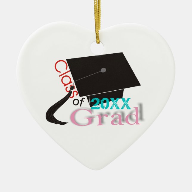 Classe de 2012 Grad Graduation cap ornements perso (Devant)