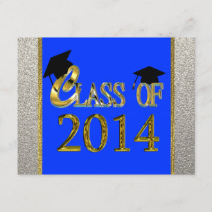 Classe de 2014 invitations d'obtention du diplôme